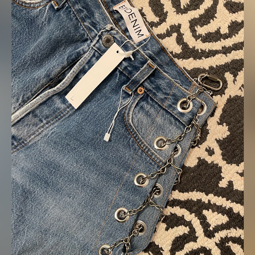 VINTAGE CHAIN JEANS by EB DENIM